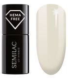 Semilac, lakier hybrydowy, 413 desert ivory, hema free, 7 ml