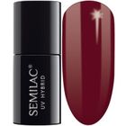 Semilac, lakier hybrydowy, nr 316, burgundy red (valentine), 7 ml