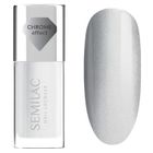 Semilac, Nail Lacquer, klasyczny lakier do paznokci, 115 silver chrome, 9 ml