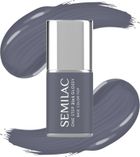 Semilac, One Step Glossy 3in1, lakier hybrydowy do paznokci s185 stone grey, 7 ml