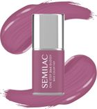 Semilac, One Step Glossy 3in1, lakier hybrydowy do paznokci s205 purple beige, 7 ml