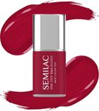 Semilac, One Step Glossy 3in1, lakier hybrydowy do paznokci s575 dark red, 7 ml