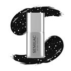Semilac, Top No Wipe Sparkling do lakierów hybrydowych t19, 7 ml