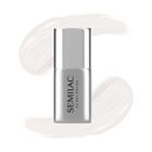 Semilac, top no wipe, top do lakierów hybrydowych, milky, 7 ml