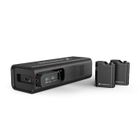 Sennheiser, system cyfrowy audio, 2-kanałowy odbiornik 2,4 GHz, 2 mikrofony, dodatki