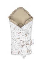 Sensillo, Forest, rożek niemowlęcy, beige, 75-75 cm