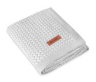 Sensillo, Grido, koc z wiskozy bambusowej i bawełny, light grey, 80-100 cm