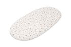 Sensillo, Rose, prześcieradło do wózka bawełna, beige, 35-75 cm