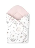 Sensillo, rożek niemowlęcy, circus pink, 75-75 cm