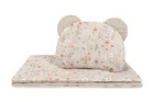 Sensillo, Velvet, komplet do wózka, bloom beige