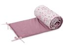 Sensillo, Velvet, ochraniacz do łóżeczka, bloom pink
