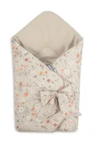 Sensillo, Velvet, rożek bloom beige, 75-75 cm