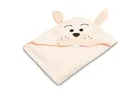 Sensillo, Water Friends, okrycie kąpielowe, królik, pink, 100-100 cm