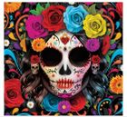 Serwetki, meksykańskie Halloween, 33-33 cm, 12 szt.