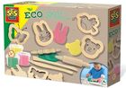 SES Creative, Eco Putty, modelina z drewnianymi akcesoriami