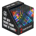 Shashibo, kostka magnetyczna, łamigłówka, Disco Plaid