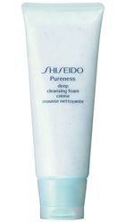 Shiseido, Pureness deep cleansing foam, Głęboko oczyszczająca pianka do mycia twarzy, 100 ml