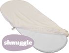 Shnuggle, prześcieradło do kosza Mojżeszowego, kremowe, 74-28 cm, 2 szt.