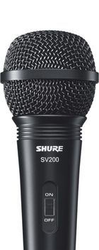 Shure, mikrofon dynamiczny, uniwersalny, kardioidalny