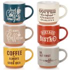 Siaki Collection, kubki ceramiczne, 230 ml, 6 szt.