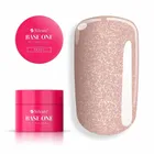 Silcare, Base One Gel, żel budujący do paznokci, shimmer peach, 50g