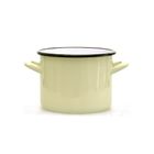 Silesia, garnek prosty, 2,2l, śr. 16 cm wys. 12 cm, krem