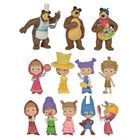 Simba, Masza i Niedźwiedź, figurka, 1 szt.