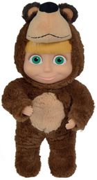 Simba, Masza i Niedźwiedź, lalka Masza w przebraniu Miszy, 2w1, 24 cm