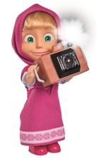 Simba, Masza i Niedźwiedź, Masza fotograf, figurka