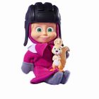 Simba, Masza i Niedźwiedź, Masza z wiewiórką, mini lalka, 12 cm