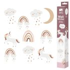 Sipo, naklejki na ścianę do pokoju dziecięcego, Jednorożce boho