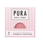 Sister Young, Pura Konjac Sponge, gąbka do mycia twarzy, Pink