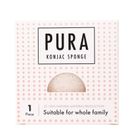 Sister Young, Pura Konjac Sponge, gąbka do mycia twarzy, White