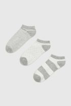 Skarpetki damskie, mix, zestaw, 3 szt., Moodo