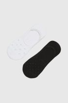 Skarpetki damskie, stopki, mix, zestaw, 2 szt., Moodo