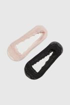 Skarpetki damskie, stopki, mix, zestaw, 2 szt., Moodo