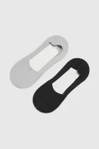 Skarpetki damskie, stopki, mix, zestaw, 2 szt., Moodo