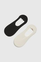 Skarpetki damskie, stopki, mix, zestaw, 2 szt., Moodo