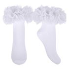 Skarpetki dziewczęce, białe, Milusie