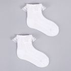 Skarpetki dziewczęce, białe, Yoclub