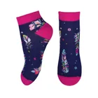 Skarpetki dziewczęce, granatowe, Milusie