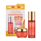 SKIN627, Collagen with Peptide, zestaw: serum do twarzy, 50 ml + krem do twarzy, 50g + maski w płachcie, 3-22 ml