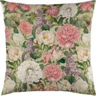 Skona Ting, poszewka na poduszkę, piwonie i róże, 50-50 cm