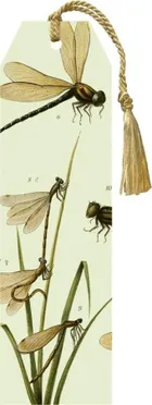 Skona Ting, zakładka do książki ze wstążką, Ważki