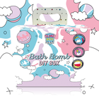 Slimebox, Bath Bomb Box, kule do kąpieli, zestaw kreatywny