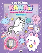 Słodziaki KAWAII. Magnesy do kolorowania