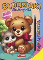 Słodziki. Kolorowanka z kredką