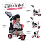 Smart Trike, Deluxe, pojazd rowerek, różowy