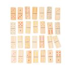 Smiki, drewniane domino, 28 elementów