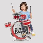 Smiki, duża perkusja z krzesełkiem, zabawka muzyczna